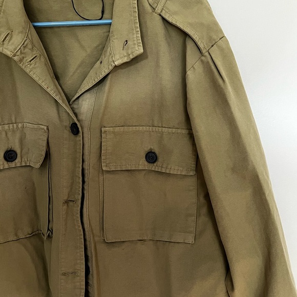 Zara military style jacket - Picture 3 of 4